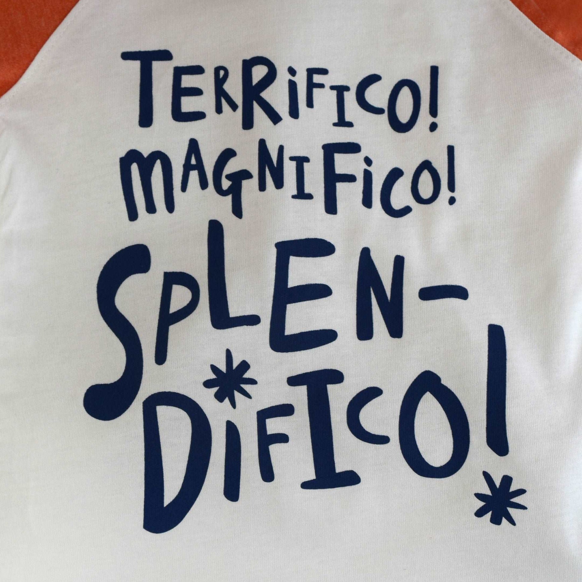 Terrifico Kids Raglan T-shirt