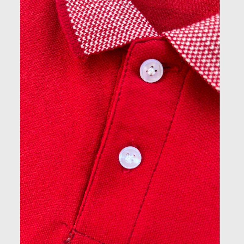 Kids Classic Polo (Red)