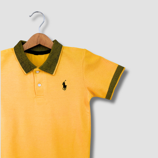 Kids Classic Polo (Yellow)
