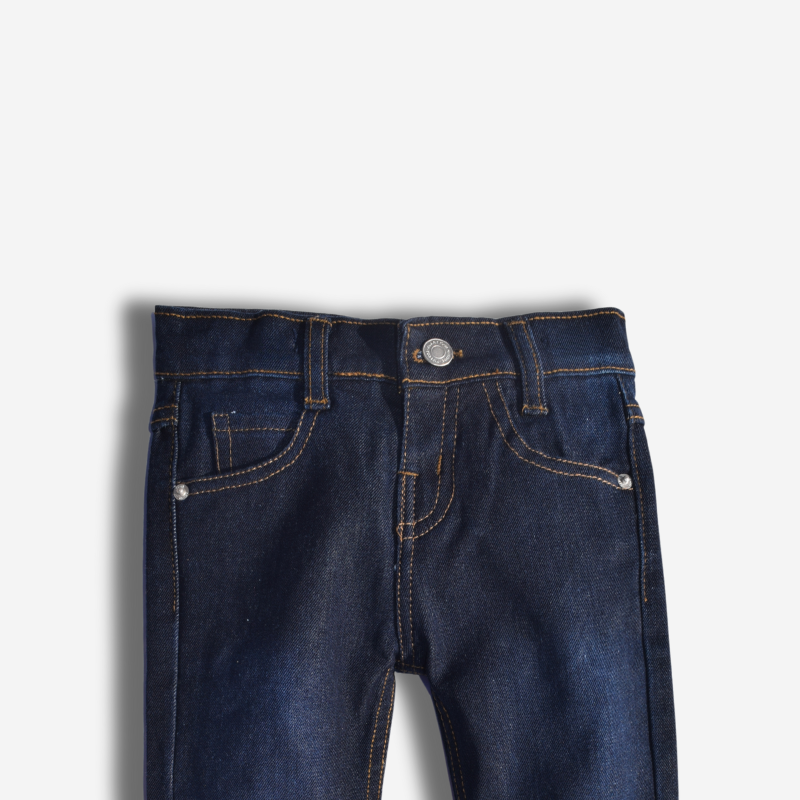 Classic Dark Blue Slim-Fit Jeans