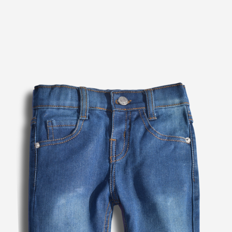 Classic Medium Blue Slim-Fit Jeans