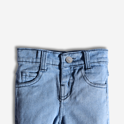 Daisy Fray Denim – Light Blue