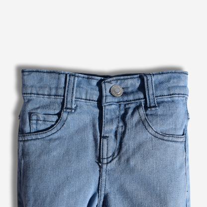 Daisy Fray Denim – Medium Blue