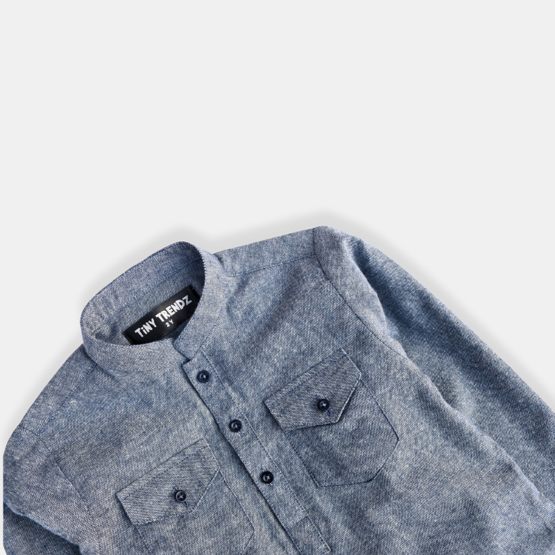 Blue Denim Kurta