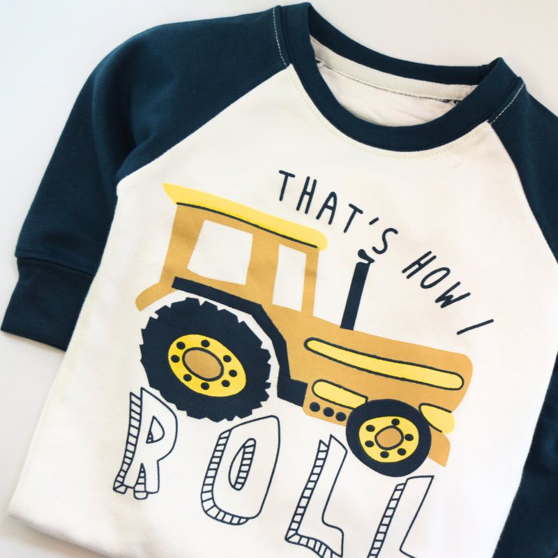 Truck Adventure Raglan Set