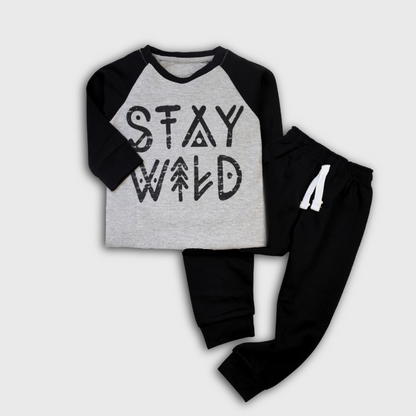 Stay Wild Raglan Set